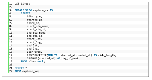 SQL Script